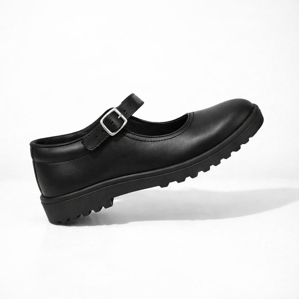Black School Shoes for GIRLS | Daily Wear Comfortable Footwear.