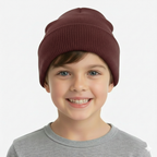 Mahroon Kids Winter Woolen Cap – Warm Beanie Hat for Boys & Girls