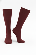 Maroon Cotton School Socks for Students | Regular Fit