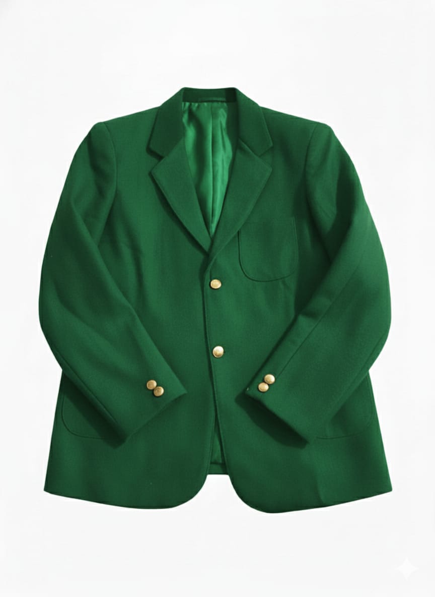 Classo Green School Blazer for Boys & Girls | Durable Daily Wear Uniform