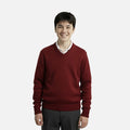 Classo Maroon School Sweater for Boys & Girls | Durable Winter Uniform