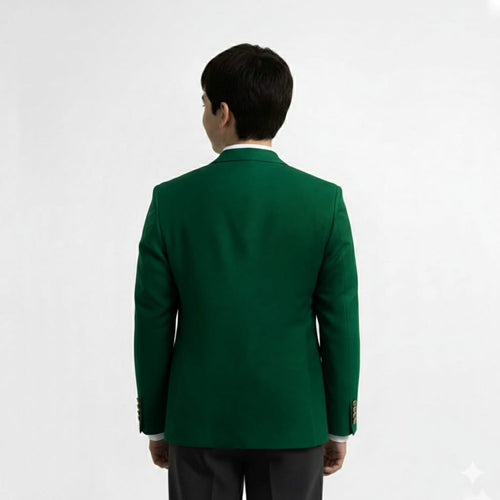 Classo Green School Blazer for Boys & Girls | Durable Daily Wear Uniform