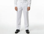 White School Uniform Pants for BOYS | Comfortable Polyester Trousers.